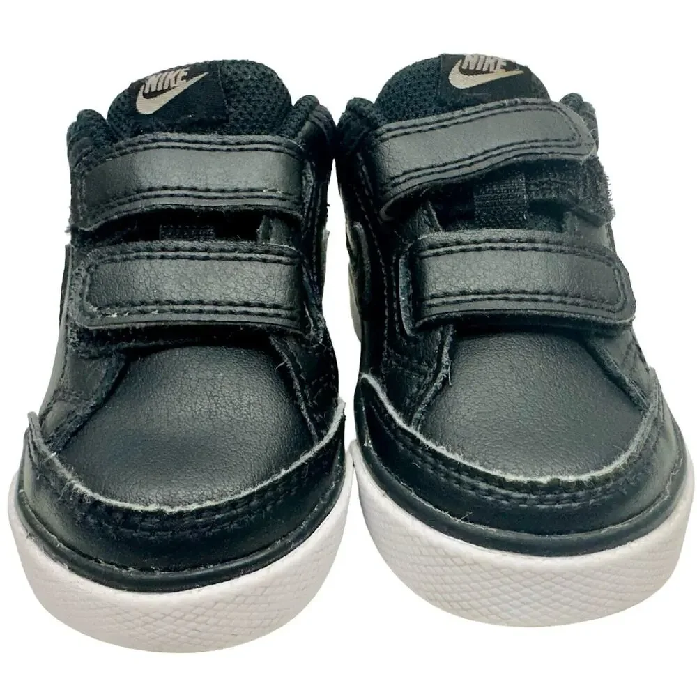 Nike Capri 3 LTR (TDV) Black/White Toddler Sneakers Size 5C 579949‎ 014